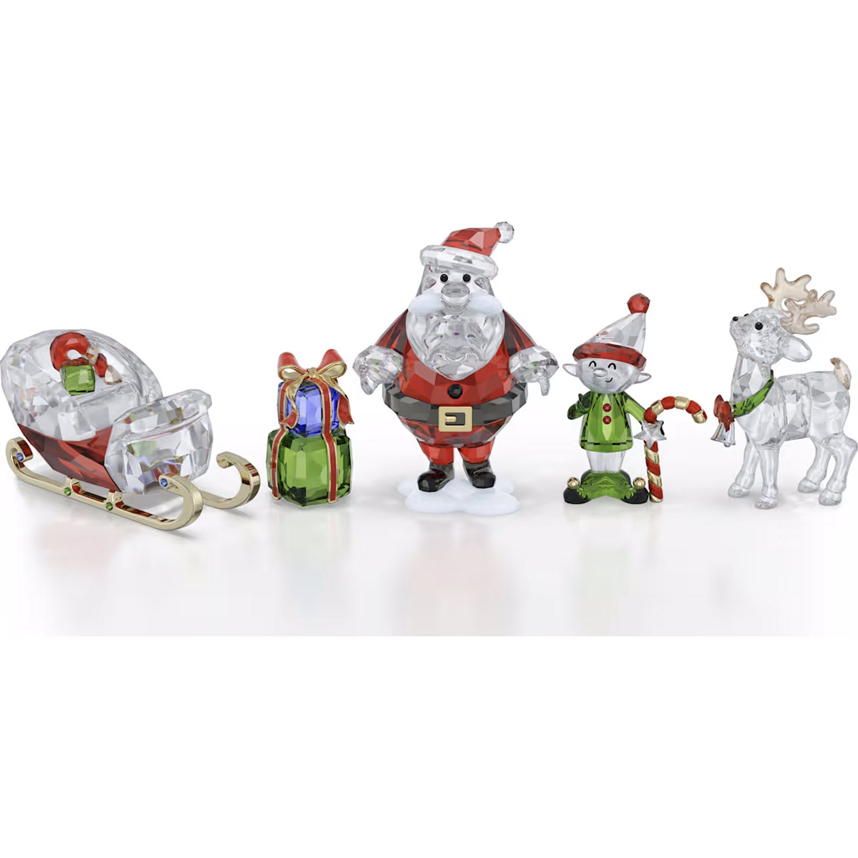 Swarovski Holiday Cheers Santa Story Set – David Shuttle Ltd
