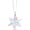 Swarovski Small Star Ornament, Shimmer