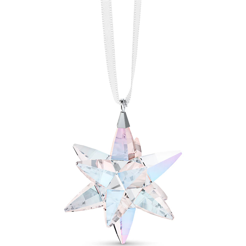 Swarovski Small Star Ornament, Shimmer