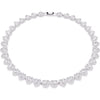 Swarovski x Ariana Grande Capsule Angelic Necklace, White, Rhodium Plated