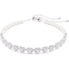 Swarovski x Ariana Grande Capsule Angelic Choker, White, Rhodium Plated