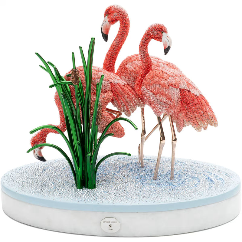 Swarovski Crystal Myriad Flamingos