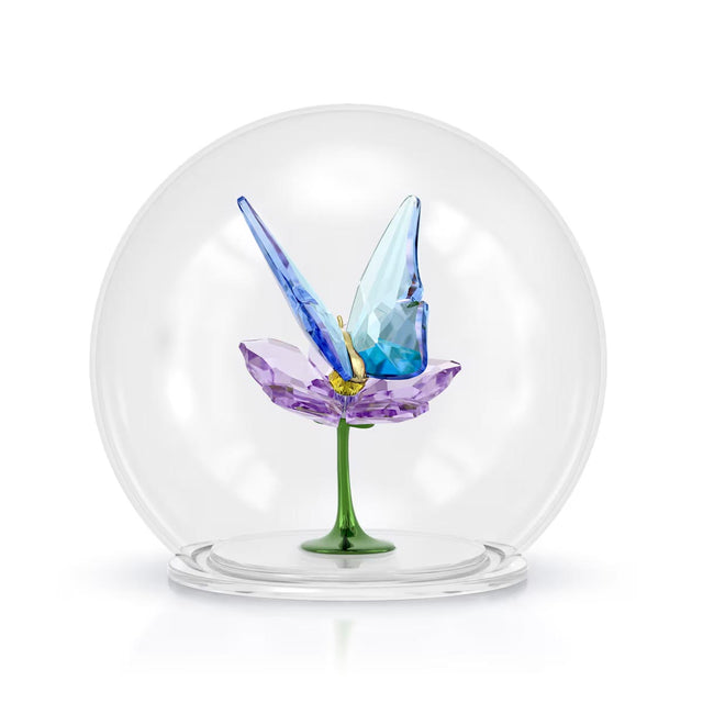 Swarovski Idyllia Glass Ball Butterfly and Flower