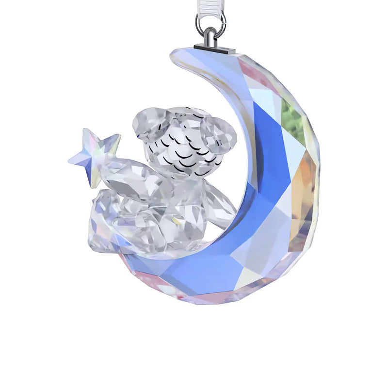 Swarovski Kris Bear Moon Ornament