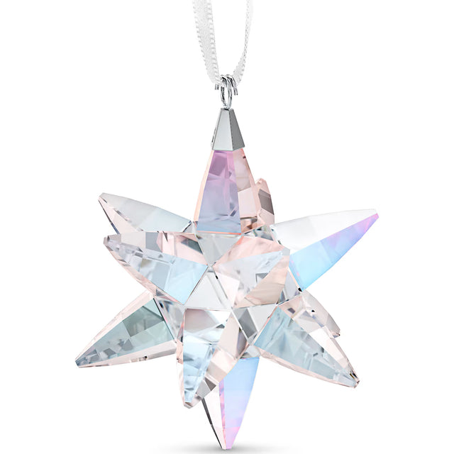 Swarovski Medium Star Ornament, Shimmer