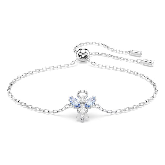 Swarovski Magic bracelet, Angel, Blue, Rhodium plated