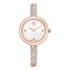 Swarovski Sublima bangle watch, Swiss Made, Metal bracelet, Rose gold tone, Rose gold-tone finish