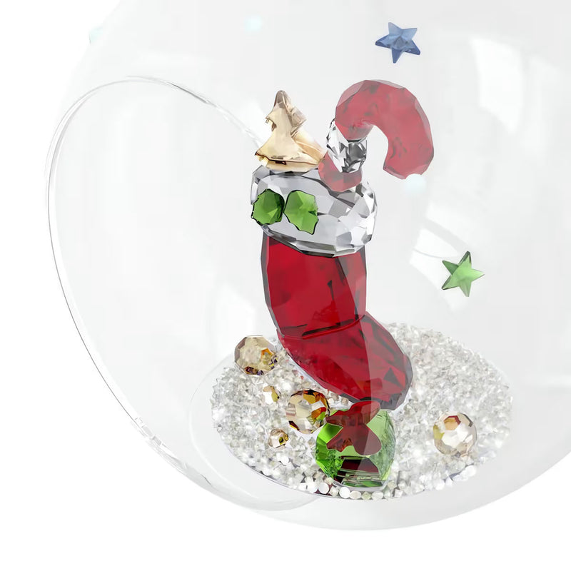 Swarovski Holiday Cheers Stocking Ball Ornament