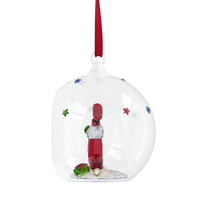 Swarovski Holiday Cheers Stocking Ball Ornament