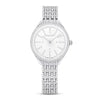 Swarovski Attract watch, Swiss Made, Metal bracelet, Silver tone, Stainless steel