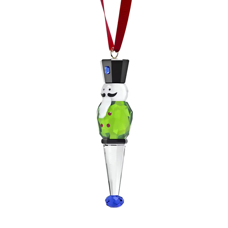 Swarovski Holiday Cheers Nutcracker Ornament, Green