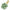Swarovski Idyllia charm, Clover, Green, Gold-tone plated