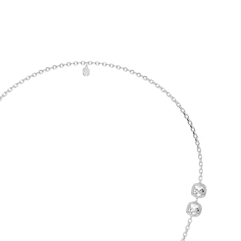 Swarovski Una Angelic pendant and brooch, Cushion cut, White, Mixed Plating