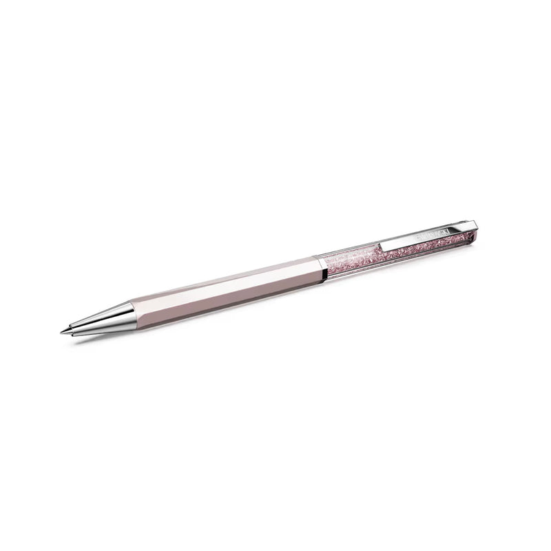 Swarovski Crystalline ballpoint pen, Pink lacquered, Chrome plated