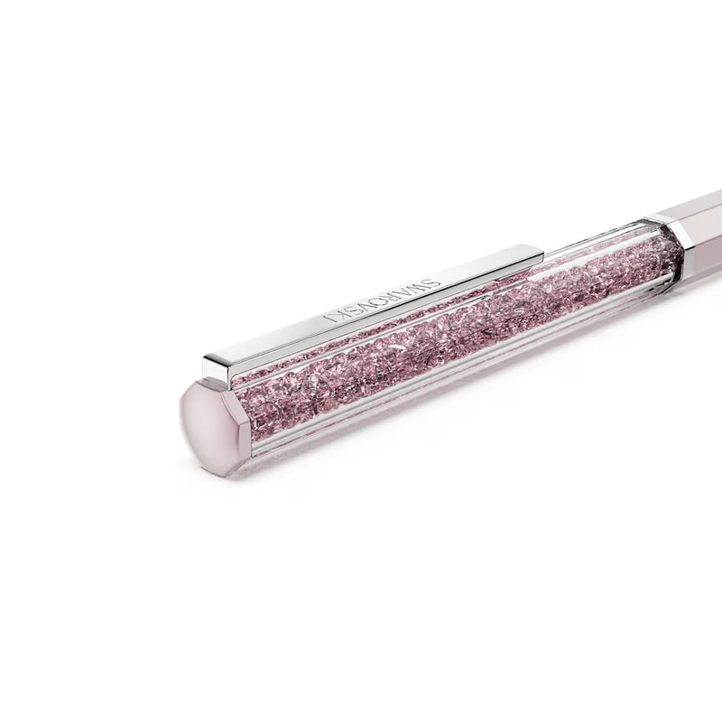 Swarovski Crystalline ballpoint pen, Pink lacquered, Chrome plated