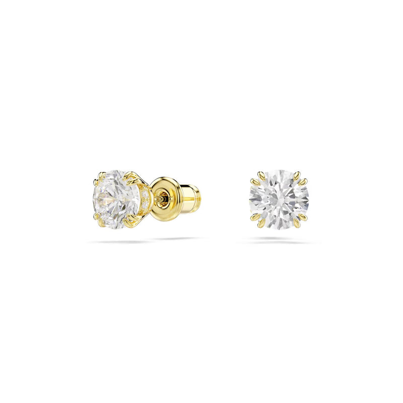 Swarovski Magic set, Set (2), Mixed cuts, Snowflake, White, 18K gold finish