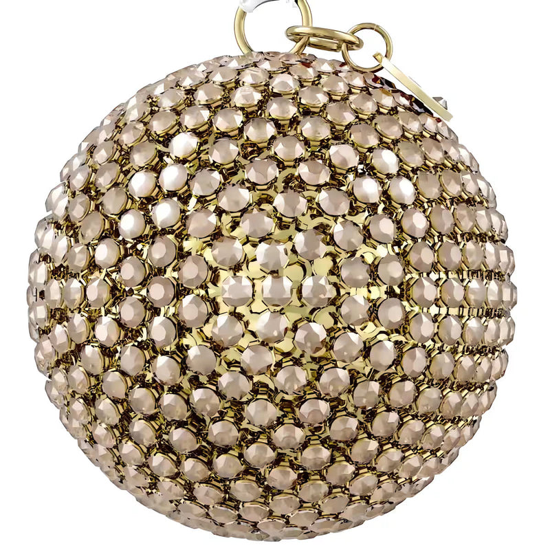 Swarovski Holiday Magic Mesh Gold Ball Ornament