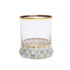 Mackenzie-Childs Sterling Check Tumbler 