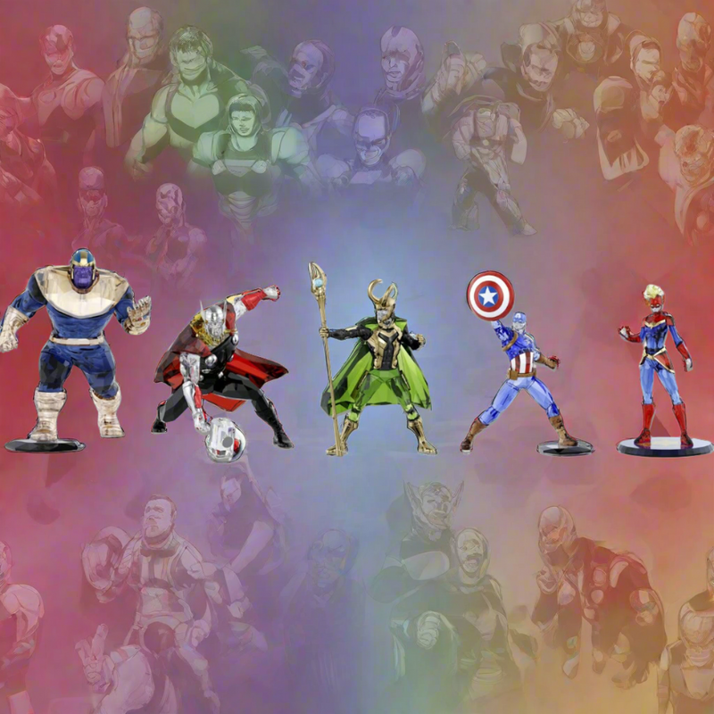 Swarovski Marvel Infinity Saga Set