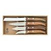 Berlingot La Petite Cuisine Knives, Set of 4, Exotic Wood, by Claude Dozorme