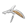 Sommelier Haute Cuisine Corkscrew, Olive wood, by Claude Dozorme
