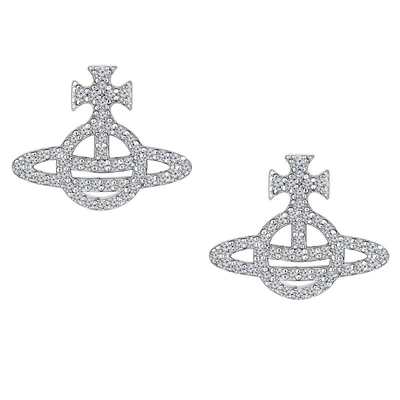 Vivienne Westwood Calliope Earrings, Platinum Plated
