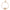 Vivienne Westwood Mini Bas Relief Chain Bracelet, Rose Gold Plated