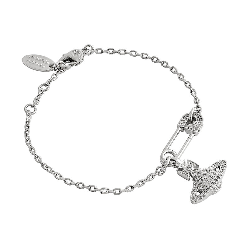 Vivienne Westwood Lucrece Bracelet, Platinum Plated