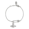 Vivienne Westwood Lucrece Bracelet, Platinum Plated