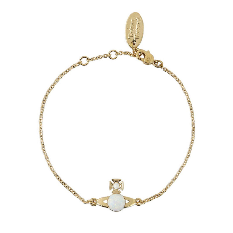 Vivienne Westwood Isabelitta Bas Relief Bracelet, Gold Plated