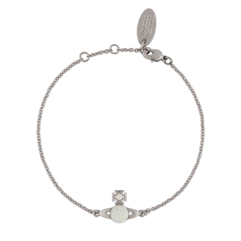 Vivienne Westwood Isabelitta Bas Relief Bracelet, Rhodium Plated
