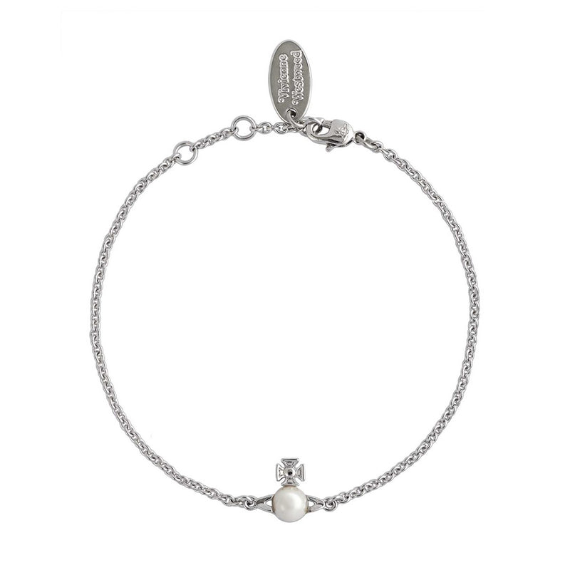 Vivienne Westwood Balbina Bracelet, Rhodium Plated
