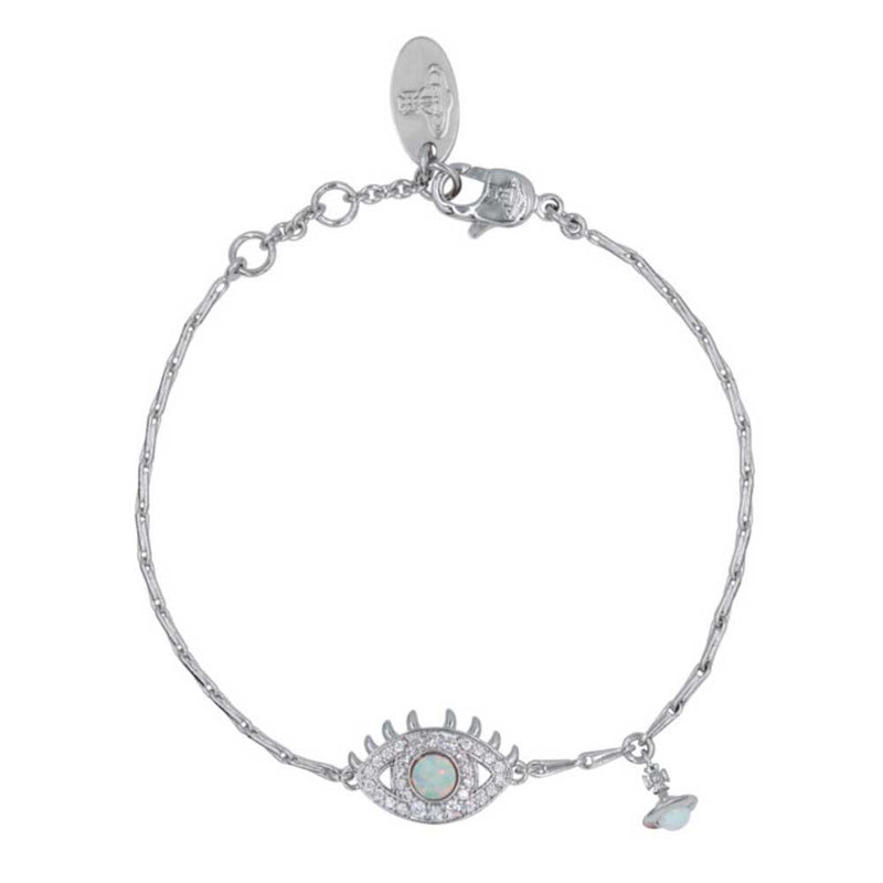 Vivienne Westwood Rahmona Bracelet, Rhodium Plated