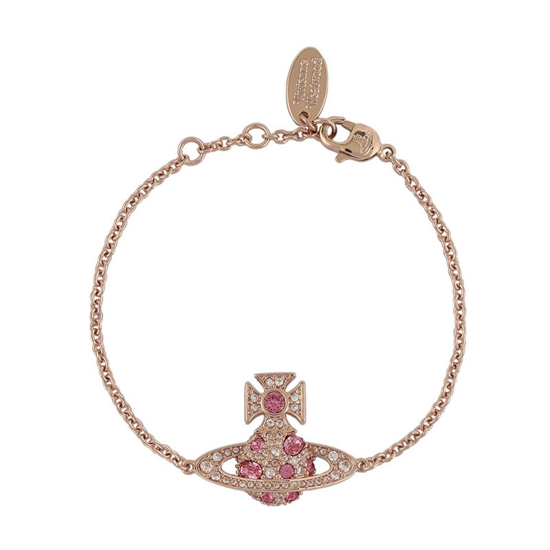 Vivienne Westwood Francette Bas Relief Bracelet, Rose Gold Plated
