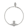 Vivienne Westwood Carmela Bas Relief Bracelet, Platinum Plated