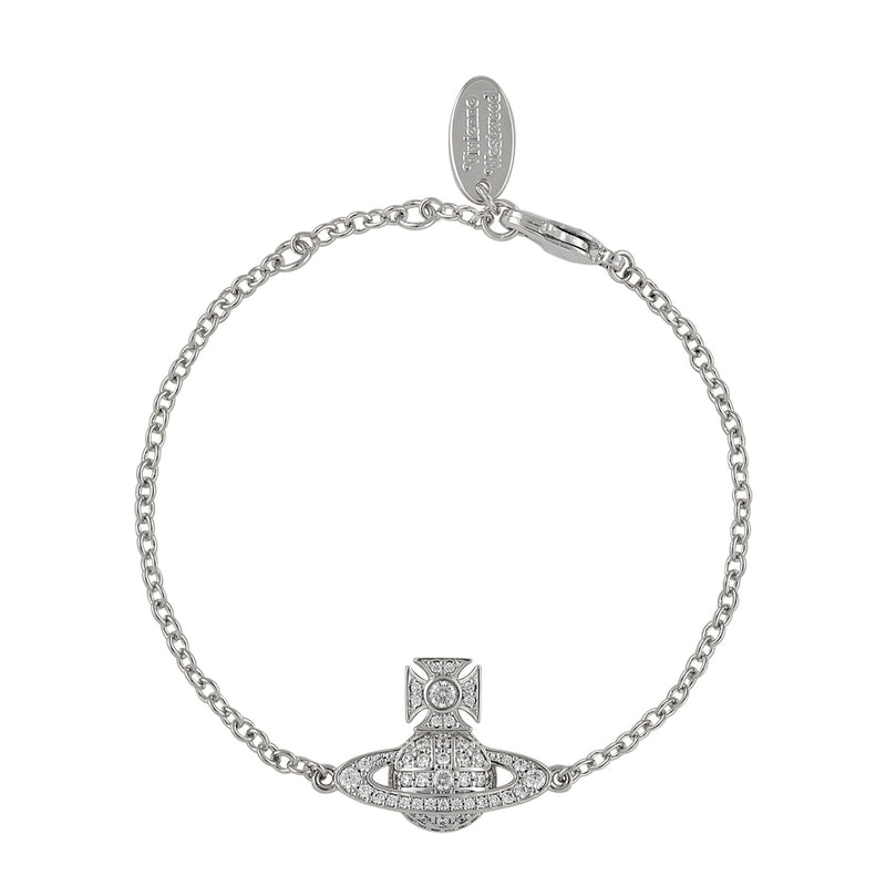 Vivienne Westwood Carmela Bas Relief Bracelet, Platinum Plated