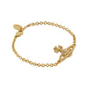 Vivienne Westwood Mayfair Bas Relief Bracelet, Gold Plated