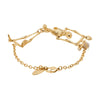 Vivienne Westwood Skeleton Gold Bracelet, Gold Plated