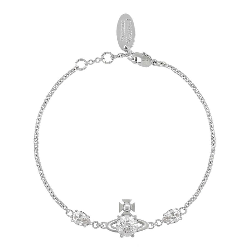 Vivienne Westwood Joaquina Bracelet, Platinum Plated