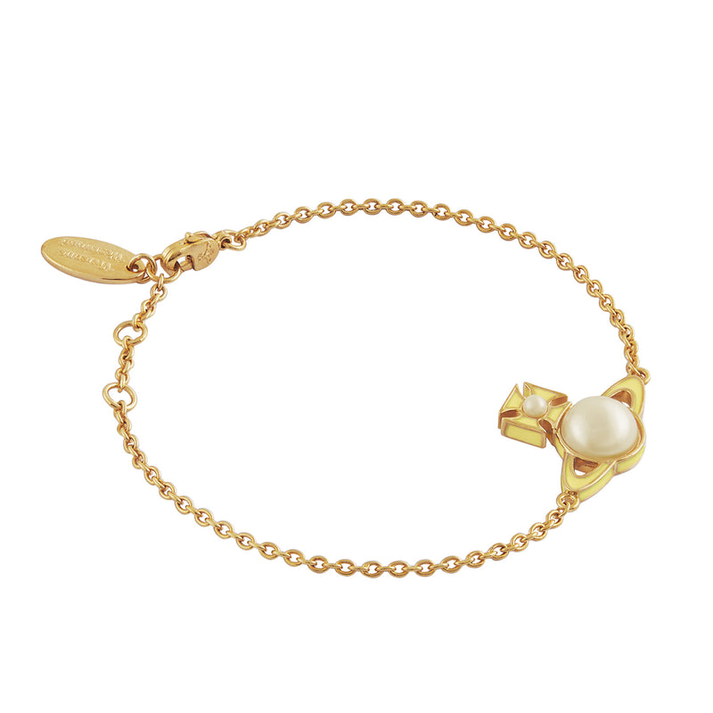 Vivienne Westwood Tillya Orb Bracelet, Gold Plated