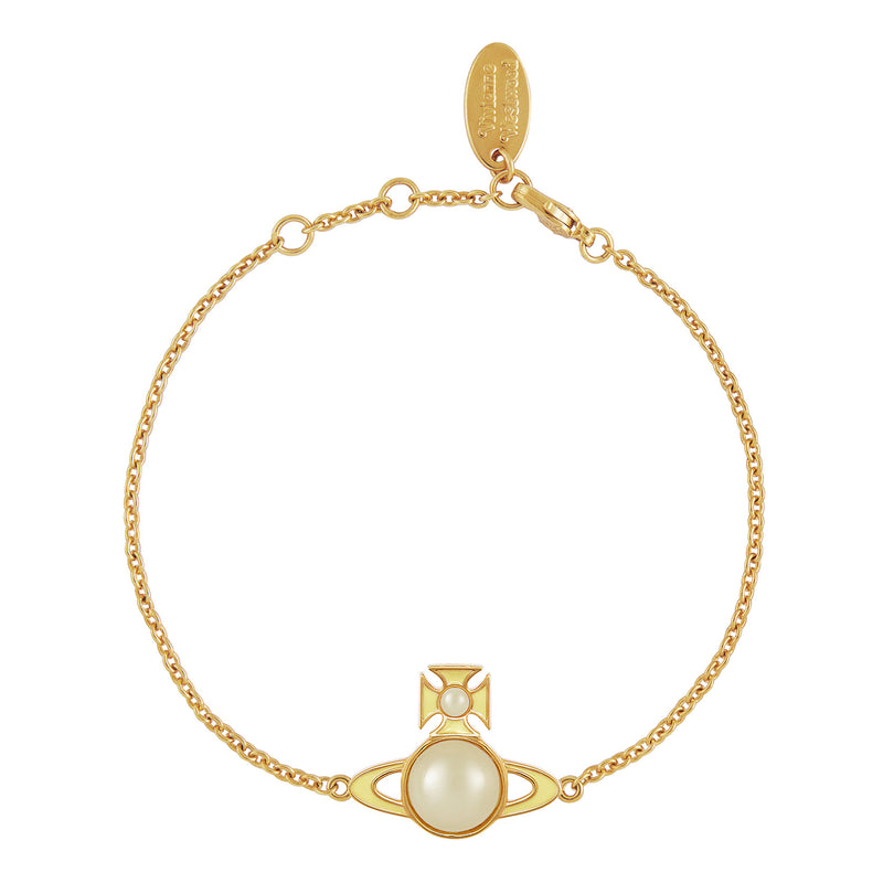 Vivienne Westwood Tillya Orb Bracelet, Gold Plated