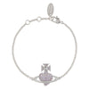 Vivienne Westwood Agnatha Bracelet, Platinum Plated