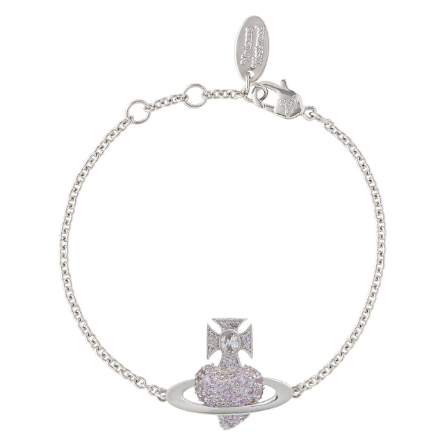 Vivienne Westwood Agnatha Bracelet, Platinum Plated