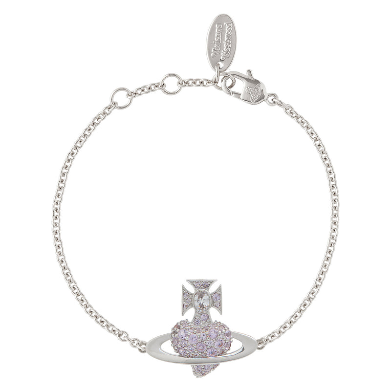 Vivienne Westwood Agnatha Bracelet, Platinum Plated