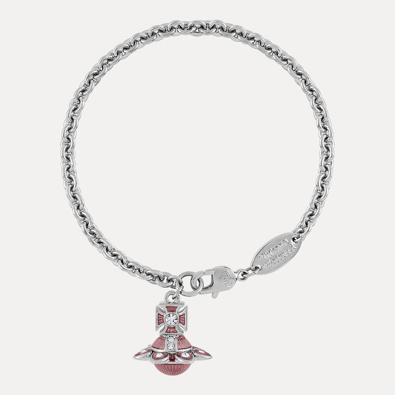 Vivienne Westwood Capucine Bracelet, Platinum Plated