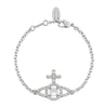Vivienne Westwood Olympia CZ Bracelet, Platinum Plated