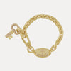 Vivienne Westwood Ovidia Gold Bracelet, Gold Plated