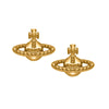 Vivienne Westwood Farah Stud Earrings, Gold Plated