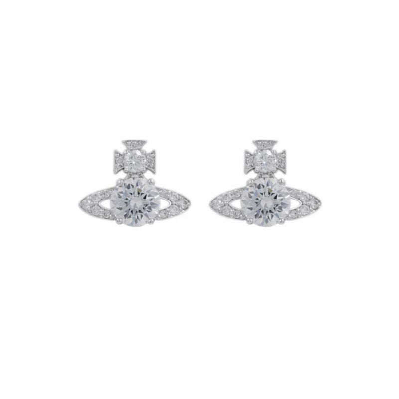 Vivienne Westwood Ismene Earrings, Rhodium Plated