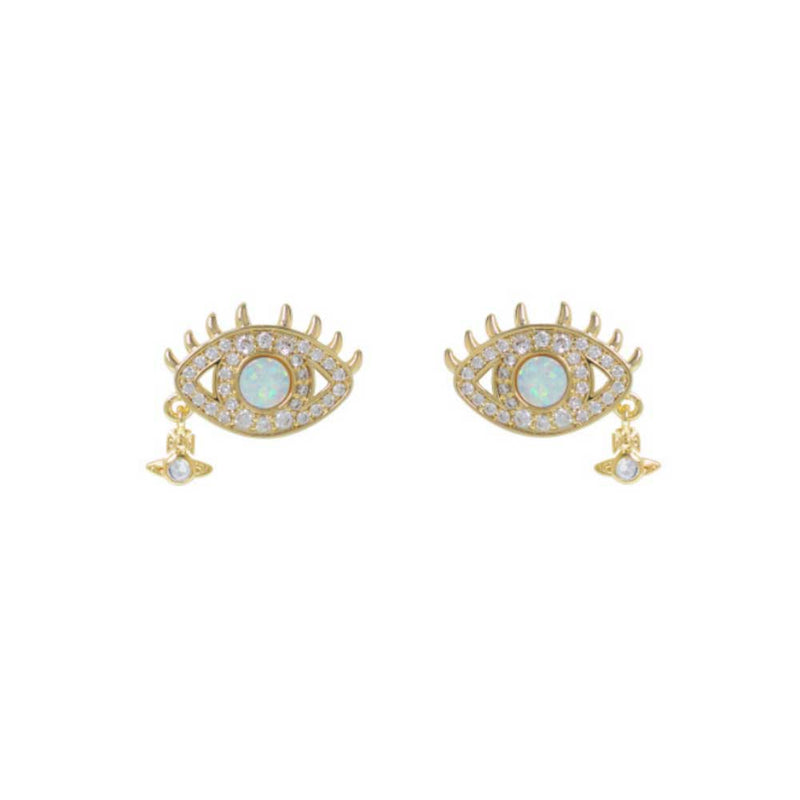 Vivienne Westwood Rahmona Earrings, Gold Plated